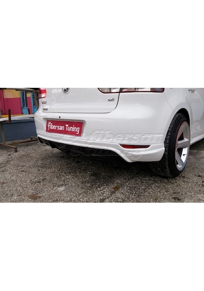 Vw Golf 6 Arka Tampon Eki --- Fiberdan Tuning