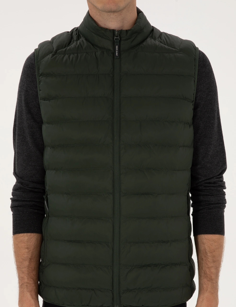 Pierre Cardin Erkek Koyu Haki Mont Yelek 50310142-vr111 Koyu Haki