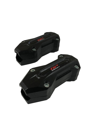 GP Kompozit Universal 11 CM Motor Koruma Demiri Plastiği Siyah