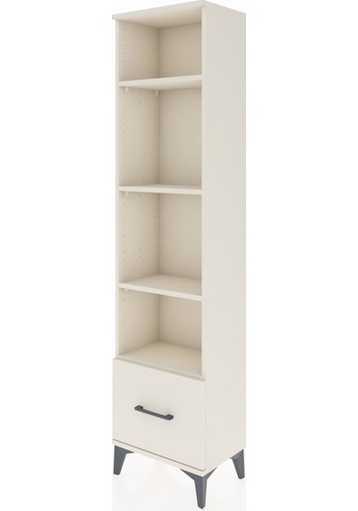 Arges Dolap 4 Raflı Tek Çekmeceli 44x30x182 Aytaşı-aytaşı Aytaşı