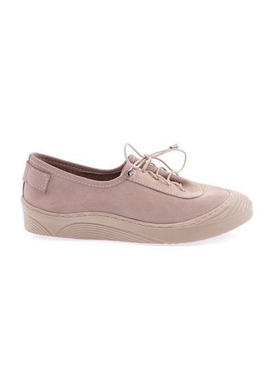 Dgn 1031 Kadin Bağcikli Casual Ayakkabi 1031-2224-R0175 Bej Nubuk