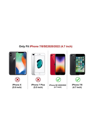 Apple iPhone Uyumlu 7 Şeffaf Magsafe Kılıf Mtl Safe