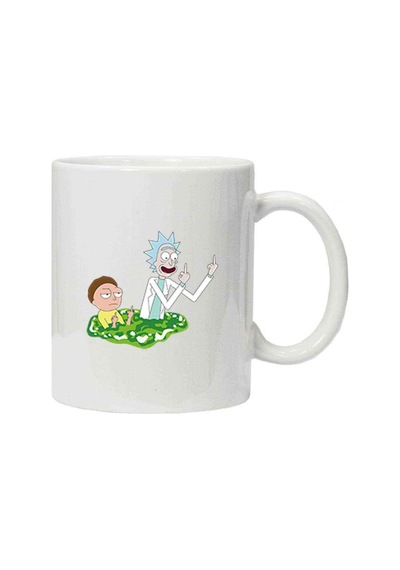 Kupa Bardak Rick ve Morty Rick Sanchez Morty Smith