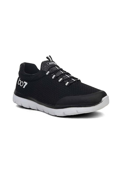 Best Of 085-25 Triko Slip On Anatomik Erkek Sneaker Siyah Beyaz Siyah