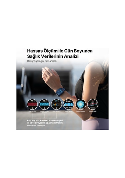 Ttec 2S09WS Tempus 47 MM Dikdörtgen Kasa Akıllı Saat