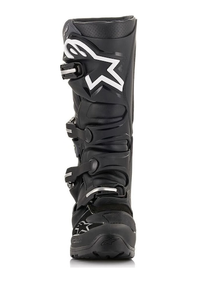 Alpinestars Tech 7 Enduro Drystar Motosiklet Botu Siyah Gri