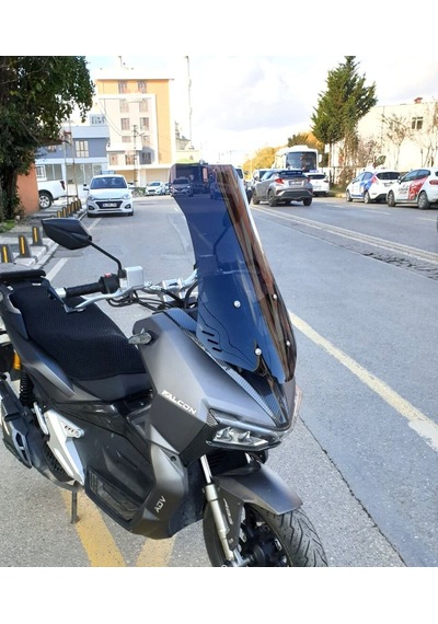 Motocam Falcon Trex 188 Ön Cam 2022-2026 Model 75cm Siyah Renkli 4mm Uzun