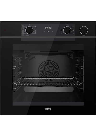 Ferre Steamart-Fryart Serisi Siyah Ankastre Set SS205 - QEP64CS - D063
