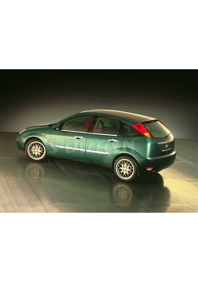 S-Dizayn  Ford Focus 1 Krom Yan Kapı Çıtası 4 Prç 1998-2005