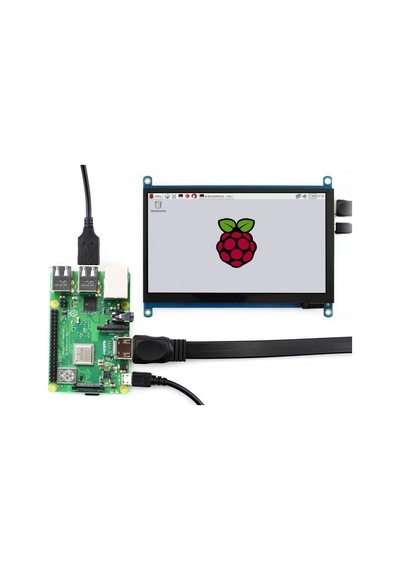 Waveshare 7 İnç Kapasitif Dokunmatik Lcd H , 1024 600, Hdmı, Ips, 14628