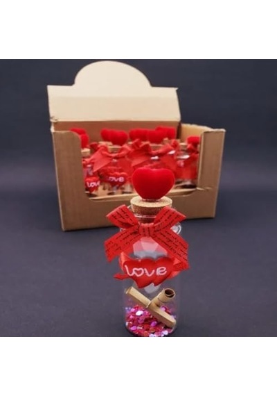 Love Kalpli Dilek Şişesi, Chrmk4994