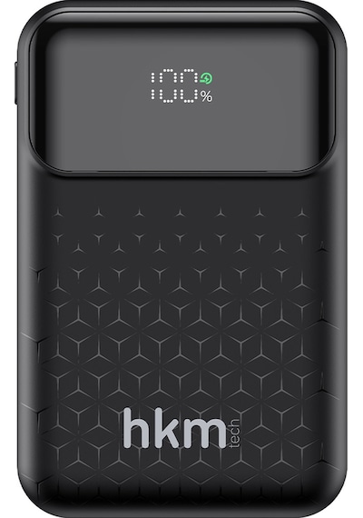 Power Nano 10.000 Mah 20W Pd 20W Hızlı Şarj Destekli Type-C Ve Lightning Kablolu Powerbank Siyah
