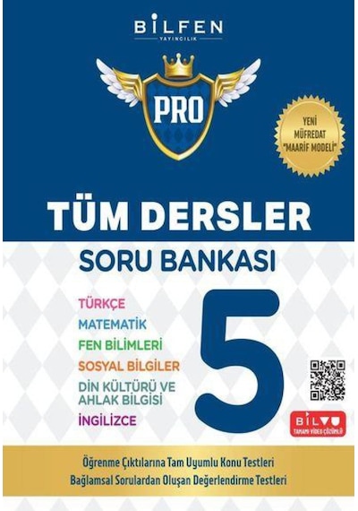 Bilfen Yayıncılık 5. Sınıf Pro Tüm Dersler Soru Bankası
