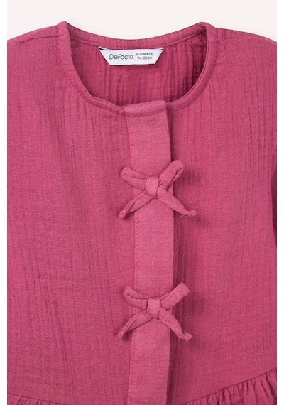 Defacto Müslin 2li Takım Kız Bebek G8736a526spbr123 Bordo-br123