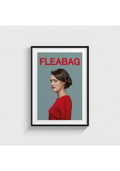 Fleabag Dizi Posteri Tablo Çerçeveli Poster Duvar Dekorasyonu Siyah Çerçeveli Tablo Siyah Çerçeveli Tablo Dn11d512sıyah