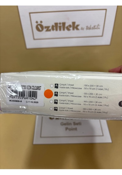 Özdilek Vizon Lastikli Çarşaf Seti 120x200+30 Çok Renkli