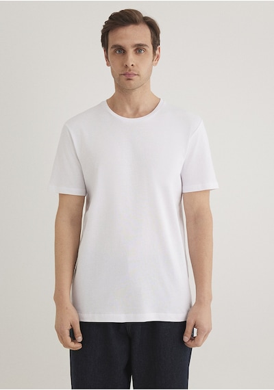 Mavi 065574-620 Basic Tişört Beyaz