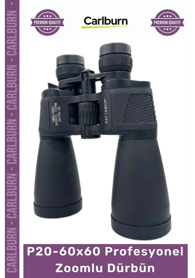 Carlburn Dürbün Yüksek Netlik Sağlayan Dayanıklı Outdoor Avcı Tipi P2060x60 Profesyonel Zoomlu Dürbün Çok Renkli
