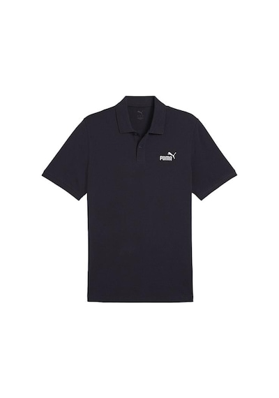 Puma Ess No. 1 Logo Pique Polo Erkek T-shirt 682552-16 Lacivert