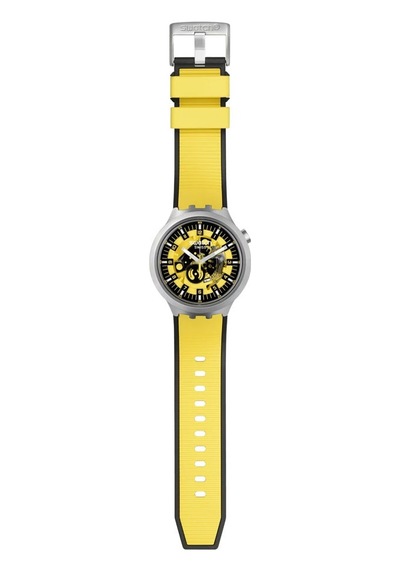 Swatch Sb07s109 Bolden Yellow Kadın/erkek Kol Saati Metal