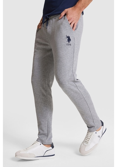 U.s. Polo Assn. Erkek Gri Melanj Eşofman Altı 50322603-vr086