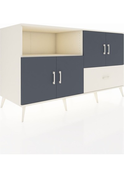 Kronos Konsol 4 Raflı Tek Çekmeceli 4 Kapaklı 176x59x99 Aytaşı-an Aytaşı-antrasit/aytaşı Kronos Konsol 4 Raflı Tek Çekmeceli 4 Kapaklı 176x59x99 Aytaşı-an Aytaşı-antrasit/aytaşı