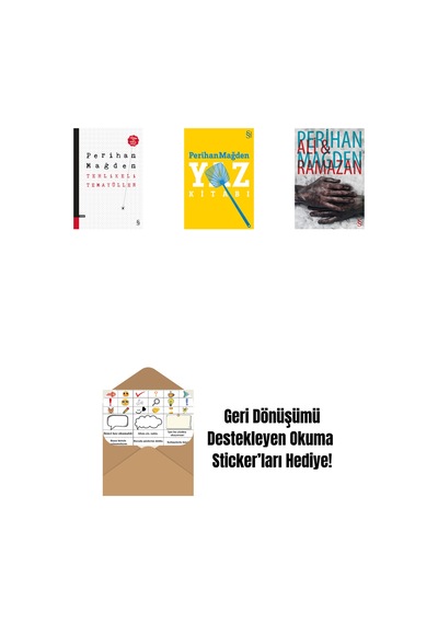 Tehlikeli Temayüller + Yaz Kitabı + Ali And Ramazan + Okuma Sticker'ları
