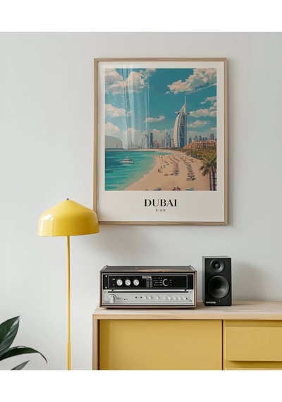 Çerçevesiz Poster Dubai'nin Lüks Sahilleri