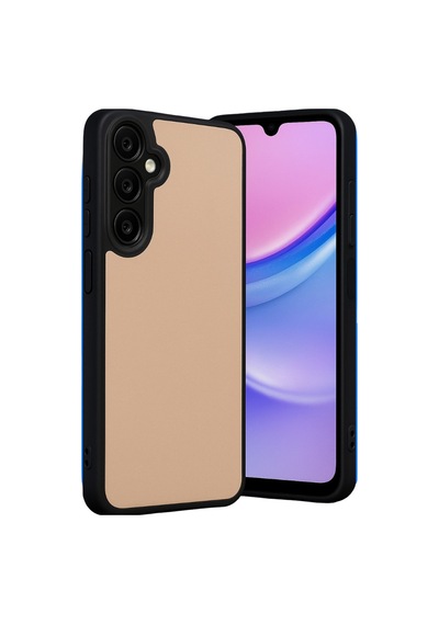 Samsung Galaxy A26 Uyumlu Kılıf Aras Deri Kapak - Pudra