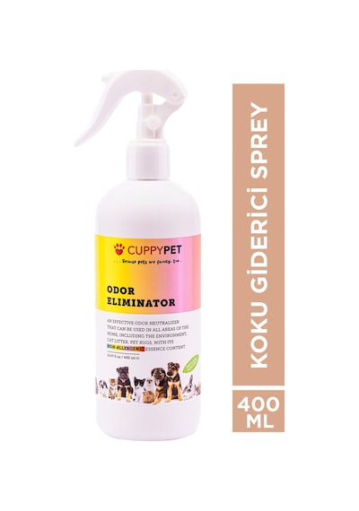 Cuppypet Hızlı ve Etkili Koku Giderici 400 ML