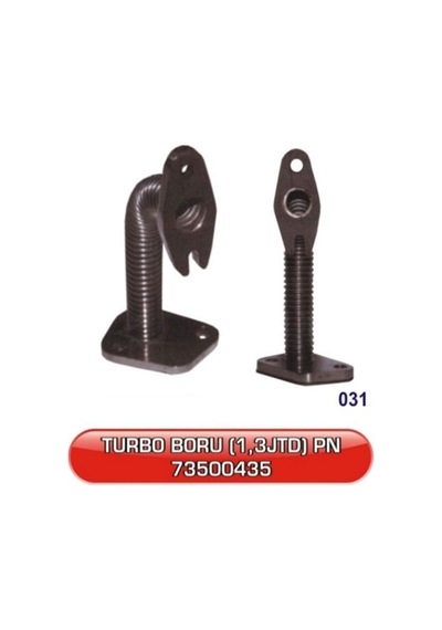 Turbo Borusu Yaglama Kısa Albea 1.3 Mtj 73500435 Egp