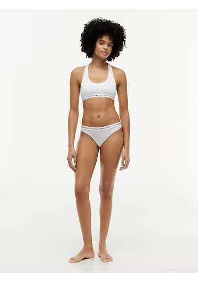 Tommy Hilfiger Kadın Astarsız Bralette- Uw0uw03820ycd BEYAZ