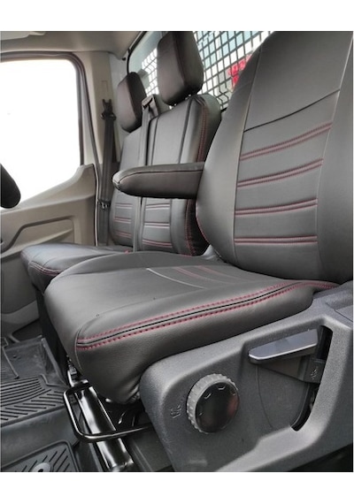 Ford Transit Tek Kabin Araca Özel Deri Oto Koltuk Kılıfı (500674271)