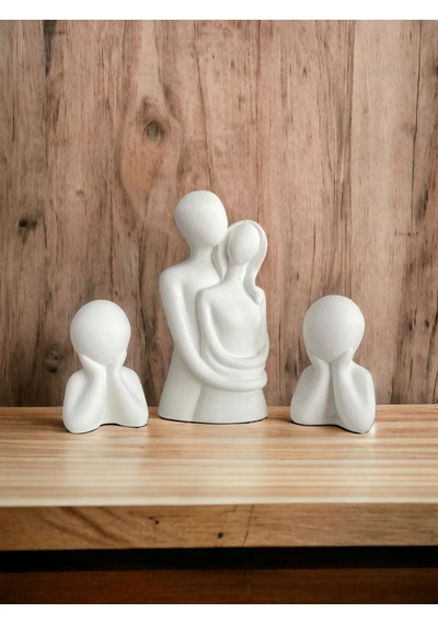 Bernami Vazo Pinterest Aile İki Çocuk Ve Sarılan Aşıklar Biblo Seti Diğer