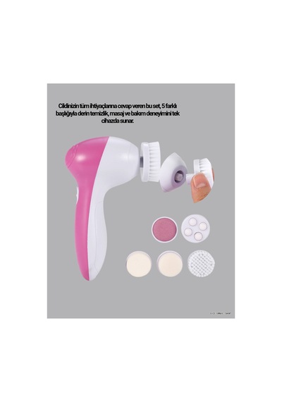 Myceshop 5 İ 1 Arada Yüz Temizleme Masaj, Fırça, Peeling Ve Krem 113014 Uygulama At Krem