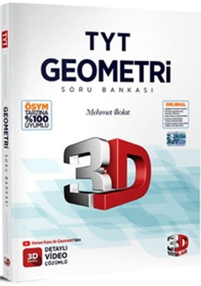 2026 TYT Geometri Soru Bankası - 3D Yayınları