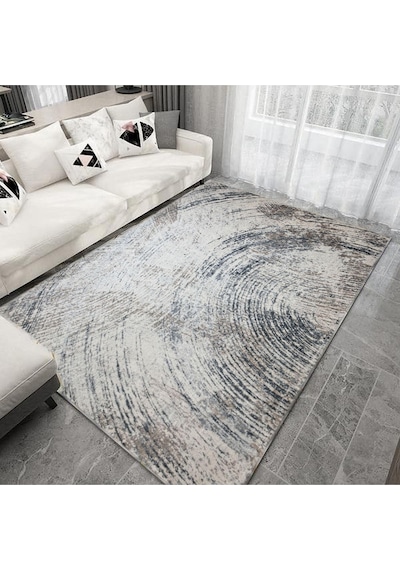 Eskitme Şönil Desenli Dokuma Taban Dekoratif Halı Kilim Yolluk Dijital Baskı Halı Yıkanabilir