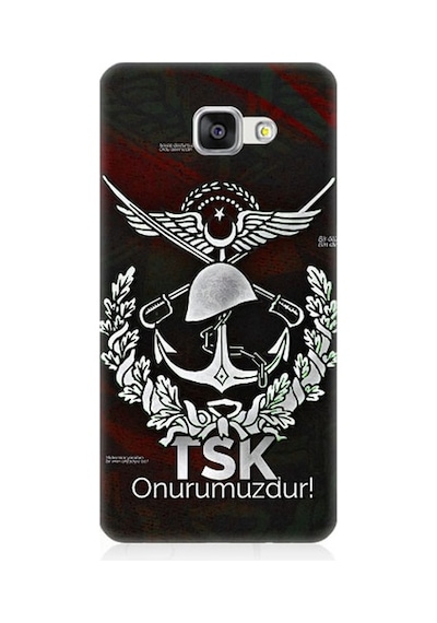 Samsung Galaxy A5 2016 Uyumlu Tsk Onurumuzdur Desenli Silikon Kılıf