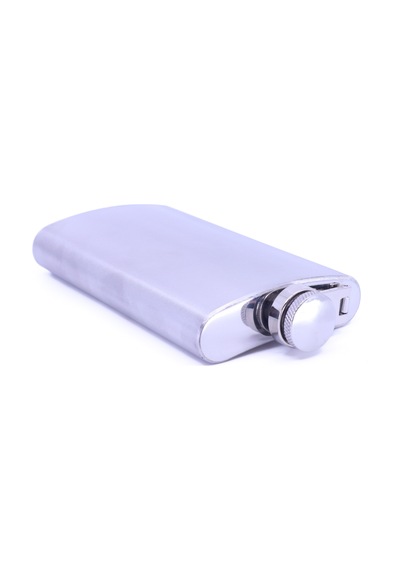 Mat Krom Cep Matarası-hip Flask 6 Oz