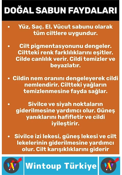 Katısabun %100 Doğal Bitkisel El Yüz Saç Vücut Cilt İçin Organik Okyanus Sabunu 120 Gram 10 Adet Karışık