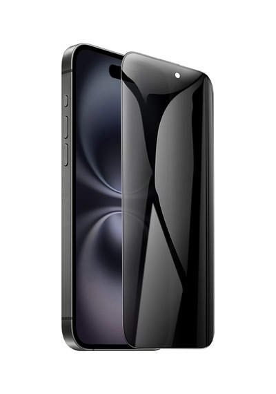 Hoco. Apple iPhone Uyumlu 16 Pro Max Bear Shield Hayalet Cam Ekran Koruyucu - Siyah