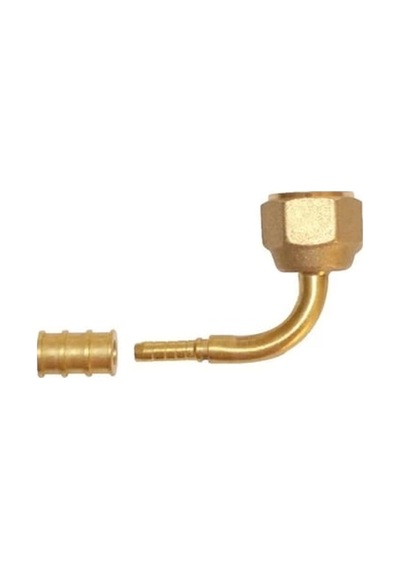 Coldflex-262 3/8'' Presli Tip 90 Yağ Hortum Rakoru