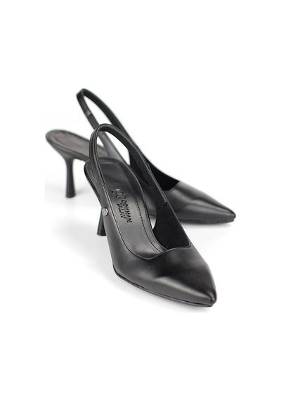 Vivienne Esnek Yumuşak Kaymaz Taban 7 Cm Siyah Cilt Açık Lastikli Kadın Topuklu Ayakkabı Çok Renkli Vivienne Esnek Yumuşak Kaymaz Taban 7 Cm Siyah Cilt Açık Lastikli Kadın Topuklu Ayakkabı Çok Renkli