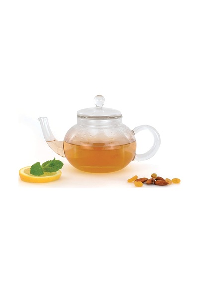 Berghoff 1107037 Çaydanlık, Isıya Dayanıklı Cam, Şeffaf, 13 X 17