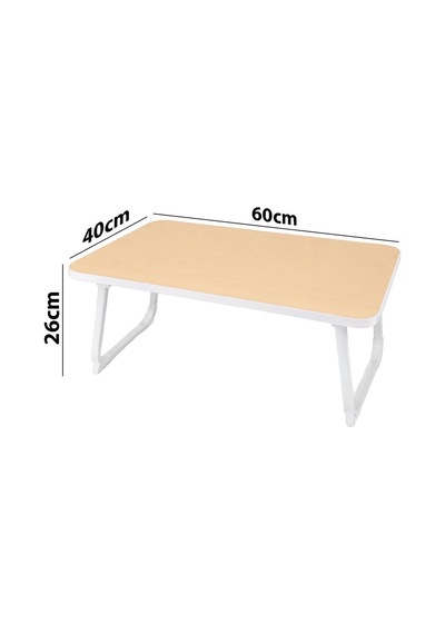 Sunup Sn-29693 Katlanabilir Laptop Masası Ve Yatak Koltuk Üzeri Tepsisi Ahşap Desen 60x40cm-218234