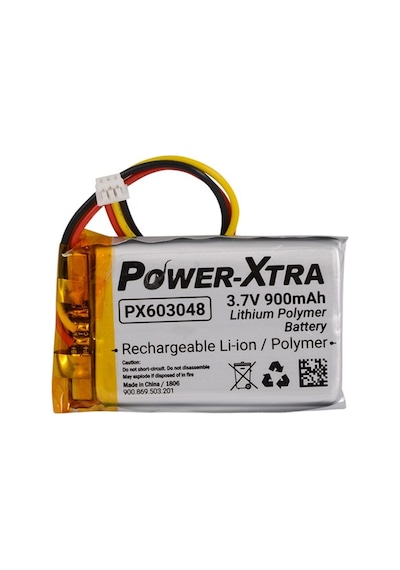 Power-Xtra Px603048 3.7V 900 Mah Li-Polymer Pil Soketli/Pcm/1.5A