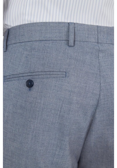 İmza Koyu Mavi Esnek Yandan Cepli Comfort Fit Classic Pantolon 1003250151 Koyu Mavi