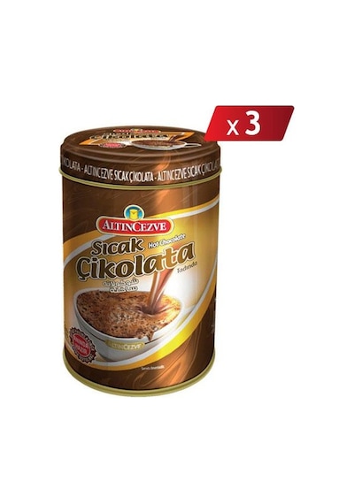 Altıncezve Sıcak Çikolata Teneke 3 x 250 G