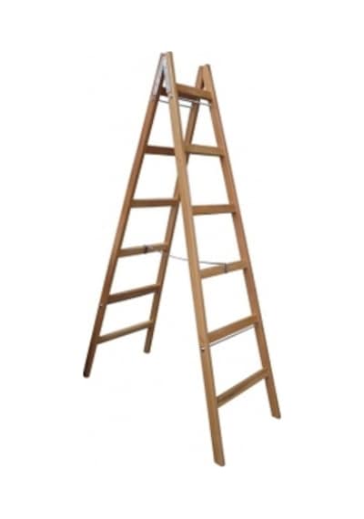 Ev Tipi / A Tipi Ahşap Merdiven 2 Basamaklı-Ev Tipi Ahşap