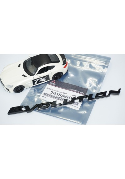 Dk Tuning Lancer Evolution Siyah Bagaj Yazı Logo Mitsubishi İle U